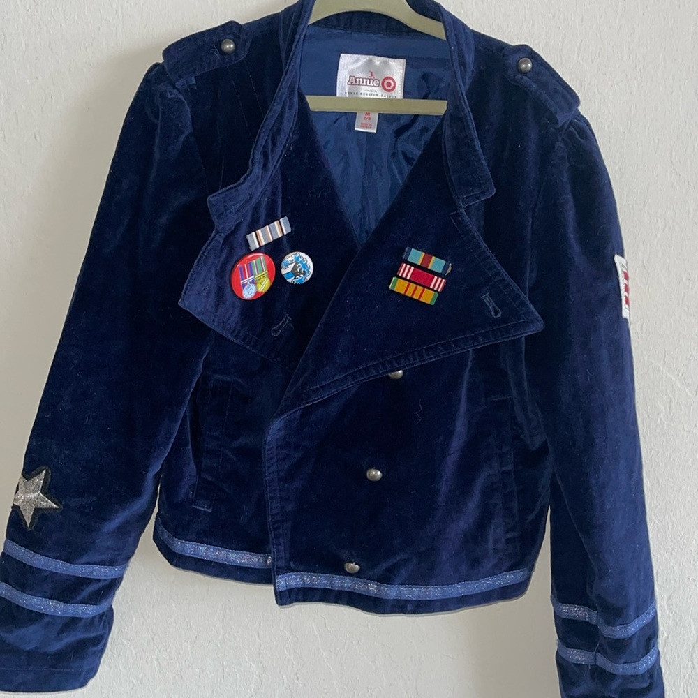 Limited edition velvet jacket (Annie for target)